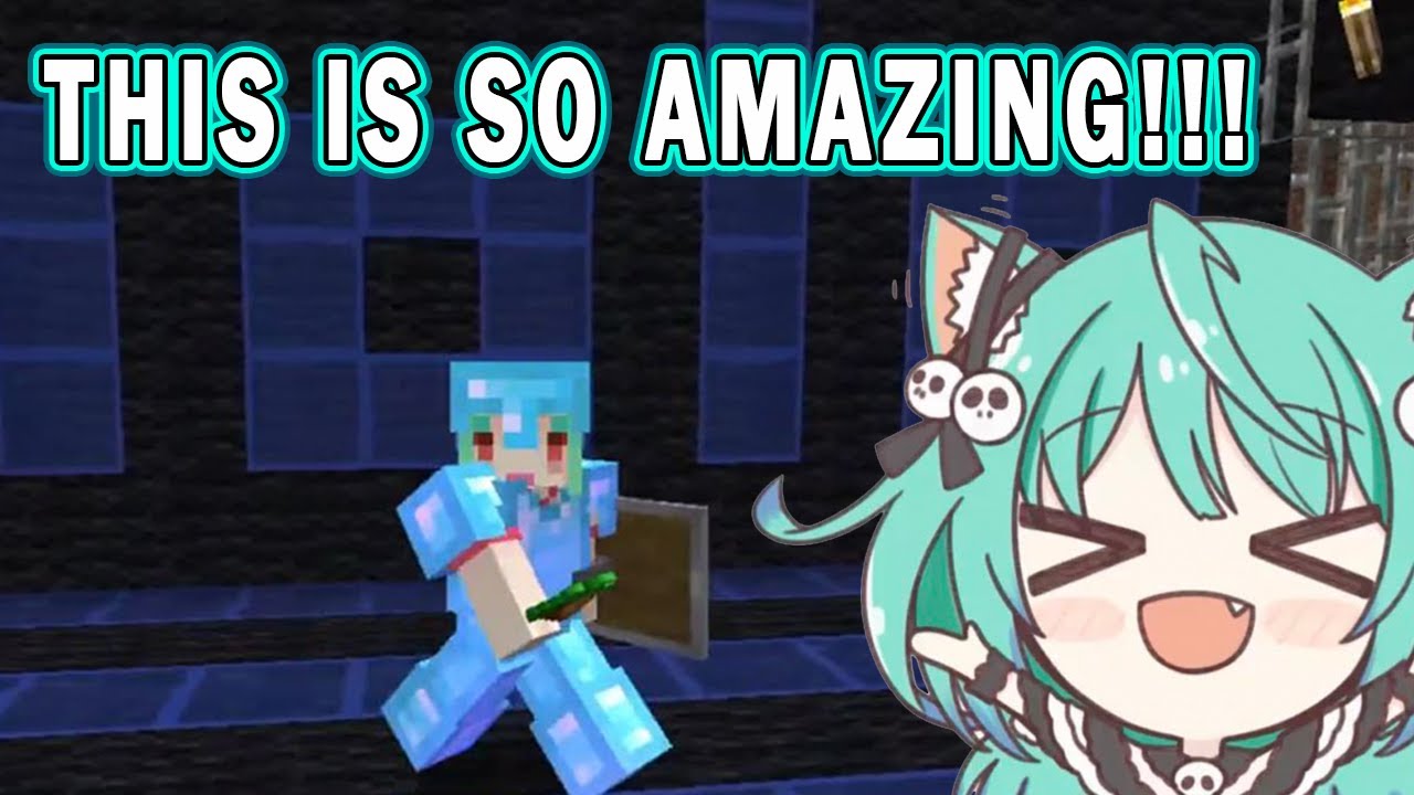 Uruha Rushia First Impression To Hololive Stage in Minecraft [ENG SUB ...