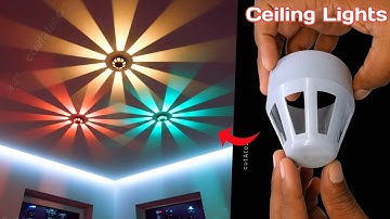 How to Make Modern LED Ceiling Lights Home Decor LED Ceiling Lights Livingroom Ceiling Design Light