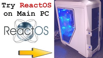 Trying ReactOS on mainPC (i7-5820k 6 core,64GB ram,GTX1080ti)