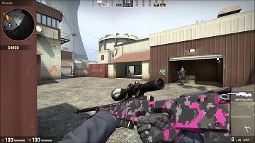 Counter Strike GO inspect cross map no scope