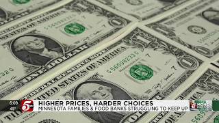More Minnesota families struggling as wages fail to keep pace with rising costs