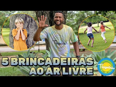 TOP 5 BRINCADEIRAS PARA FAZER AO AR LIVRE !!!