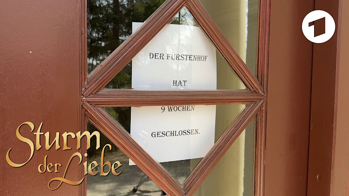 Ankündigung: Sendepause | Sturm der Liebe