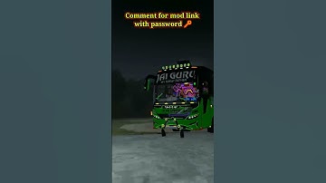 Jai Guru Bus mod for bus simulator id #automobile #bussimulatorindonesia #kannada #bussid #gaming