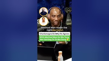 Charlamagne On Why He Agrees With Method Man On Wu Tang Not Getting On Drake Song 🤔