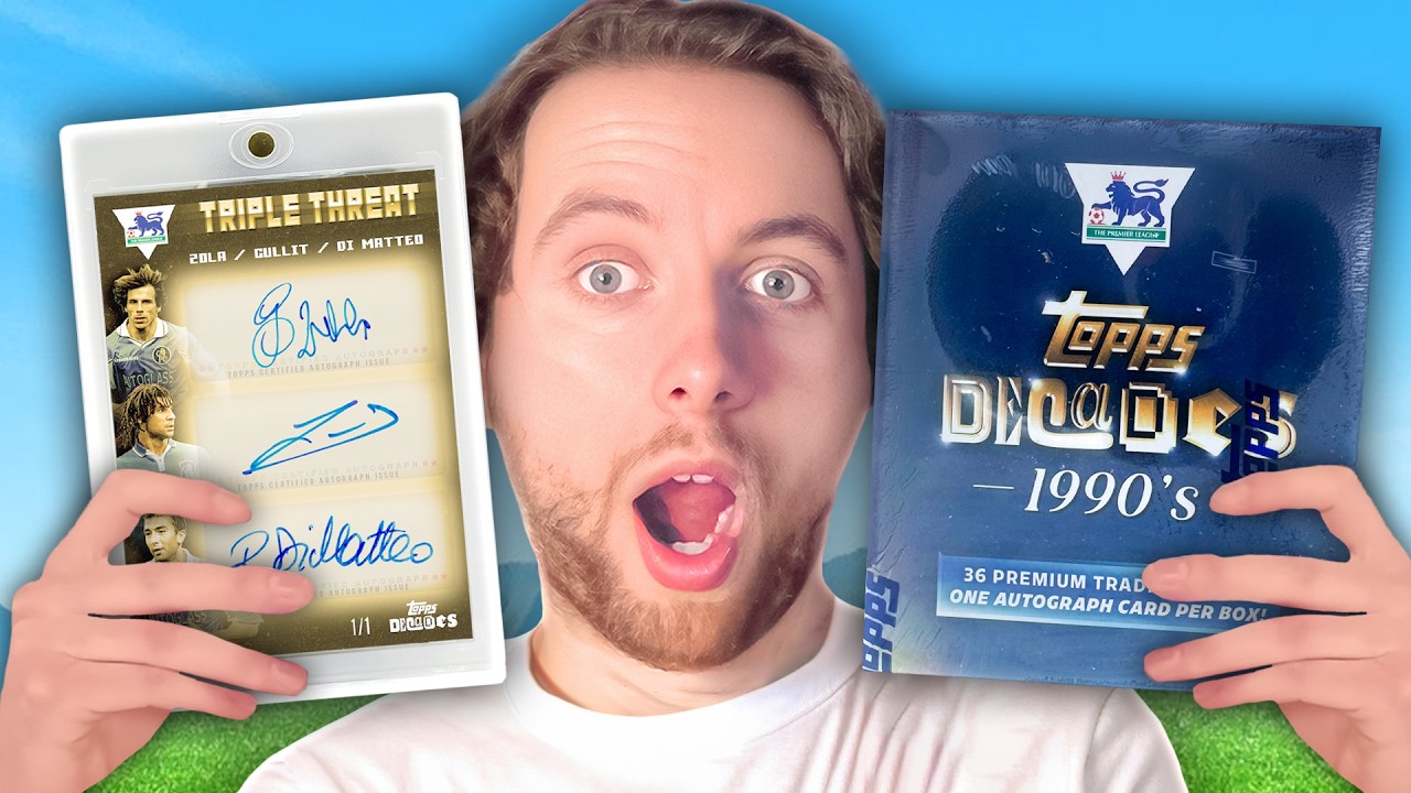 We Opened 10 Premier League Decades Boxes! (1990)