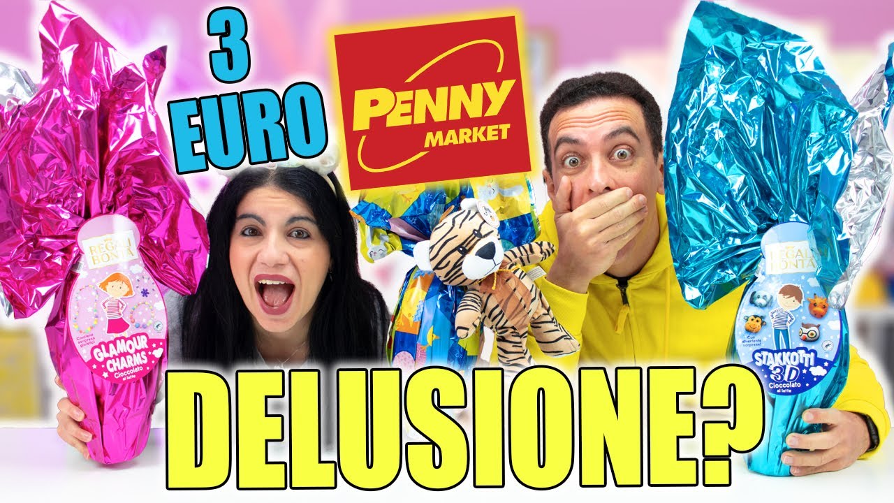 DELUSIONE? APRIAMO 3 UOVA di PASQUA del PENNY!