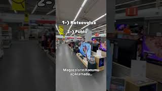 Yunanistan Dedeağaç’ta bulunan elektronik mağazaları