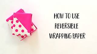 Reversible Wrapping Paper Techniques: 45 Degree Angle (Short Version)