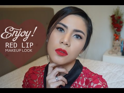 Red Lip Makeup Tutorial | Cynthia Ramlan