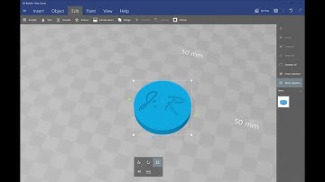how to emboss in 3d builder