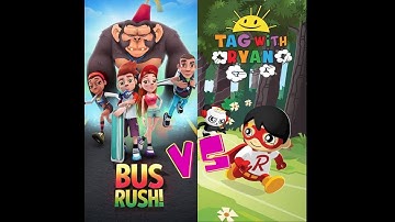 🚍 Bus Rush🚌 🆚 🏷️Tag with Ryan.