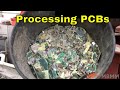 Clean Gold and Copper Recovery Processing Printed Circuit Boards