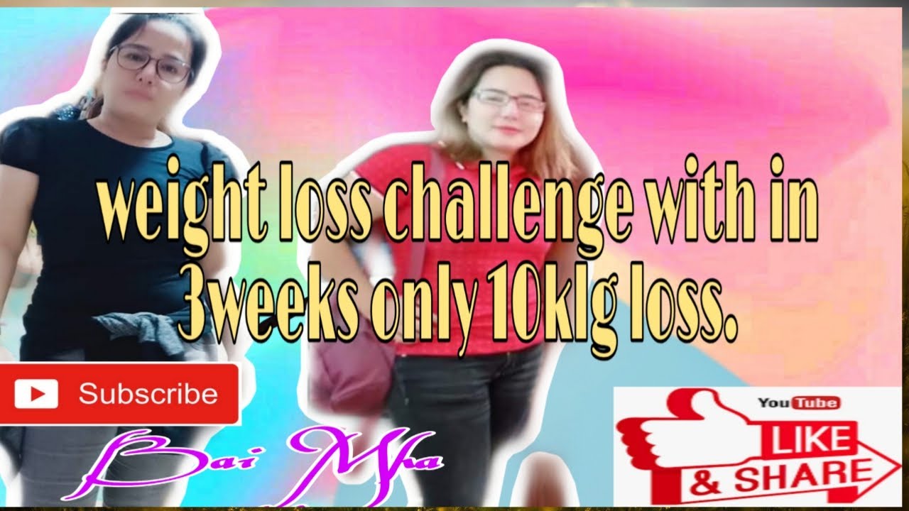 Weight loss challenge 💪 10klg loss in a 3weeks YouTube