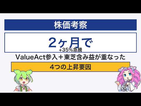 【日本特殊陶業 株価考察】2ヶ月で+35%急騰！ValueAct参入＋東芝含み益が重なった4つの上昇要因