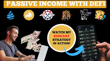 🔥 Top Strategy To Generate $500 Daily Passive Income With DeFi!