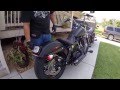 2015 Harley Davidson Street Bob Vance and Hines Short Shots WalkThrough