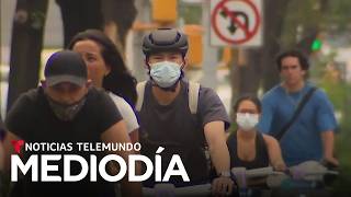 La contaminacion del aire en Nueva York dificulta las actividades al aire libre Noticias Telemundo