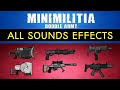 MINI MILITIA All Sounds Effects 