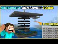 HOW TO MAKE CRAZY GUNPOWDER FARM IN MINECRAFT PE (MCPE/JAVA)(LETEST1.21) #minecraft 
