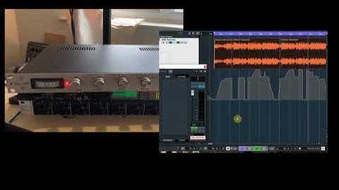 Single LED Precision Audio Level Meter Demo on new GSSL Bus Compressor