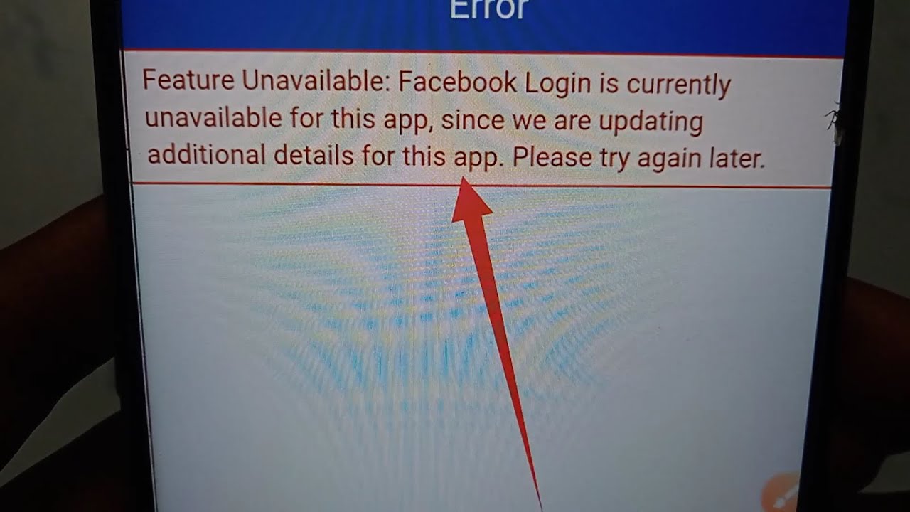 Facebook Login is current unavailable for this app in flutter