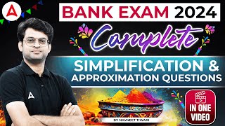 Complete Simplification & Approximation for Bank Exam 2024 | Maths by Navneet Tiwari