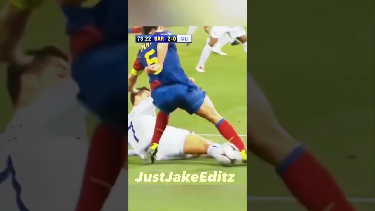 Young Ronnie Vs Puyol 🥶 #shortsfeed #football #trendingshorts #fypシ
