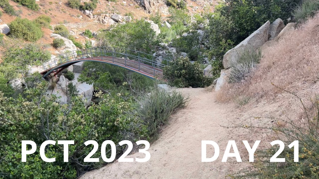 PCT 2023 DAY 21 THRU HIKE @TBoneandBoo - YouTube