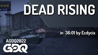 Dead Rising by Ecdycis in 36:01 - AGDQ 2022 Online