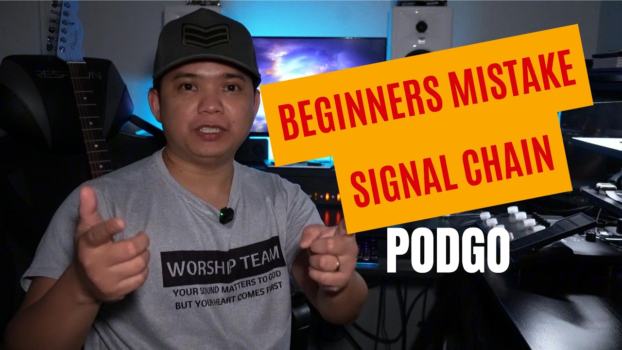 A BEGINNER'S MISTAKE - SIGNAL CHAIN - FREE WORSHIP TONE - YouTube