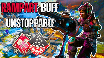 NEW RAMPART BUFF MAKES HER UNSTOPPABLE (26 KILLS 4,900 DAMAGE) | Apex Legends Season 27