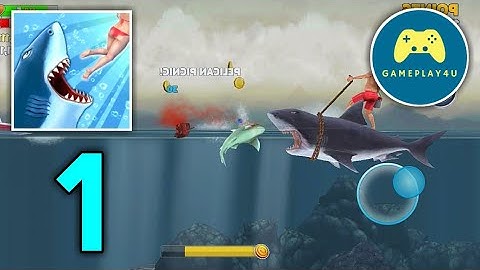 Hungry Shark Evolution - Gameplay Walkthrough Part 1 (iOS, Android) | Gameplay4u