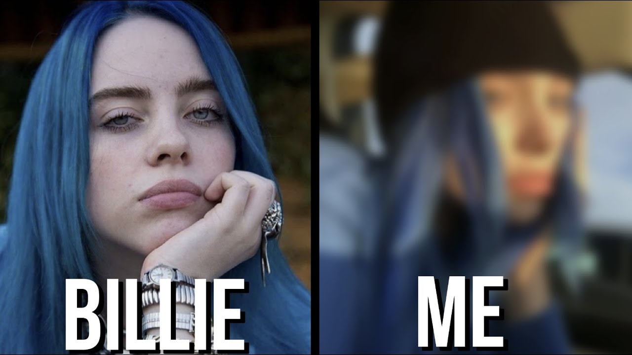 transforming my entire look into Billie EIlish in 24 hours! *crazy reactions* | Sasha Morga