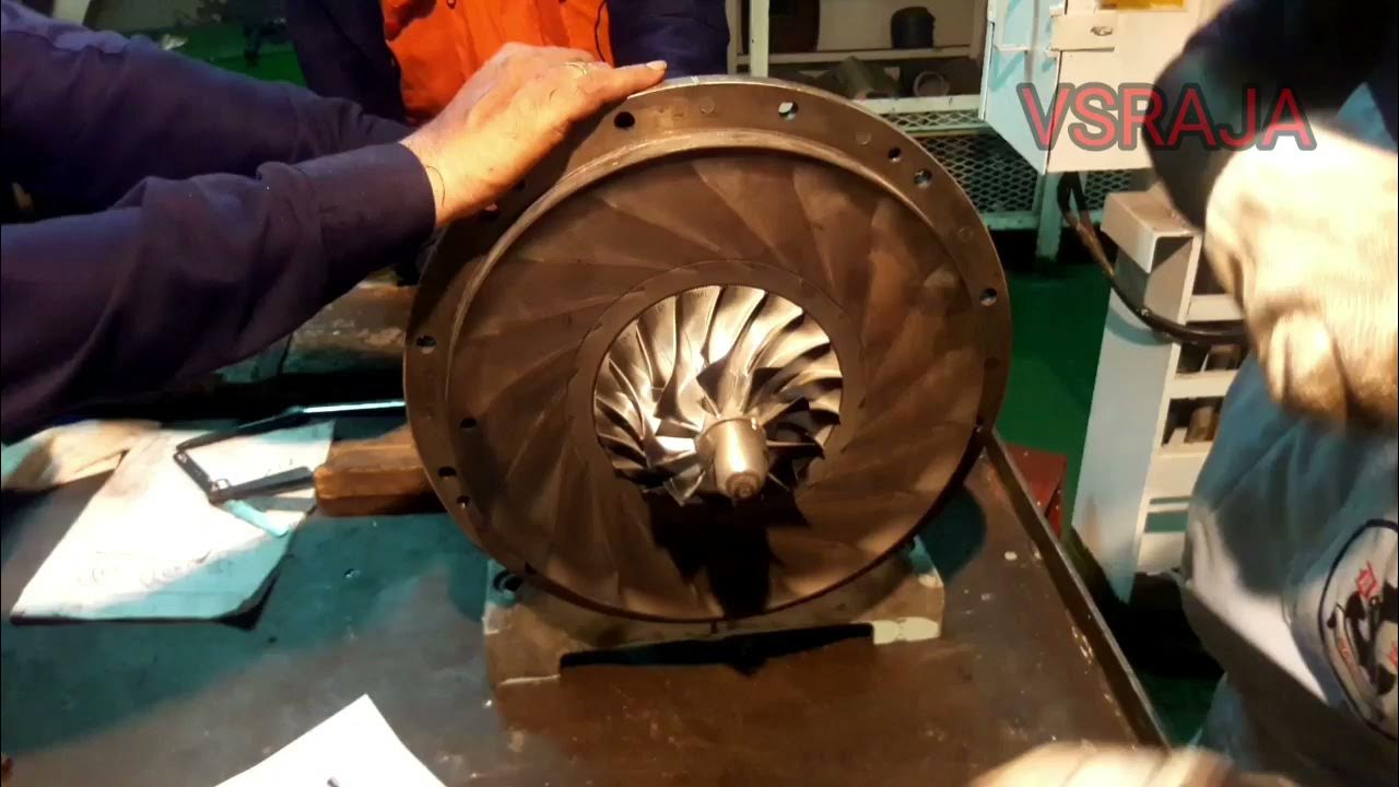 MITSUBISHI MET18SRC TURBOCHARGER DISMANTLE YouTube