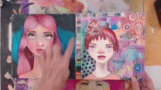 Art Journal Page Review / Flip Thru