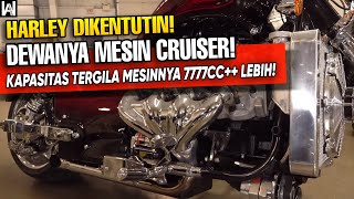 HARLEY DIKENTUTIN‼️GEMURUH MESIN TERBESAR DI DUNIA, INILAH BIG BLOCK BOSS HOSS CRUISER V8 7777CC  