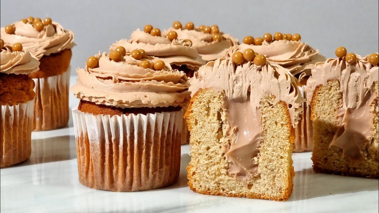 밀크티 컵케이크 레시피 Recipe for milk tea cupcakes YouTube