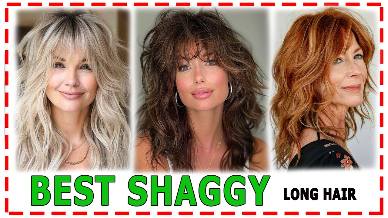 Why Everyone Loves Long Shag Haircuts Right Now
