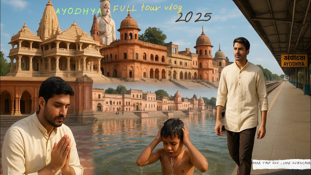 AYODHYA FULL VLOG || RAMLALA DARSHAN 