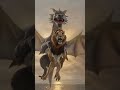 Lion Was Drowning… Then a Dragon Appeared 🐉🦁 | Cinematic Short