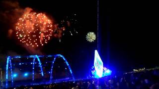 EDC vegas 2011 Firework show during Calvin harris