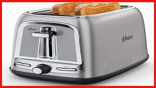 Oster 2-Slice Toaster with Advanced Toast Technology, Stainless Steel Oster 2-Slice Toaster with Advanced Toast Technology, Stainless Steel
