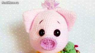 Амигуруми: схема Поросенок Яша. Игрушки вязаные крючком - Free crochet patterns. Амигуруми: схема Поросенок Яша. Игрушки вязаные крючком - Free crochet patterns.