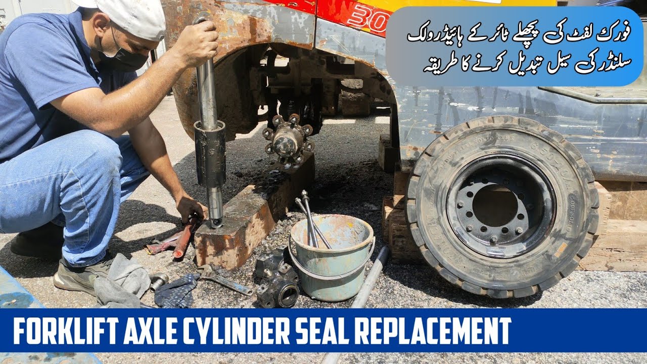 How to fix a leaking hydraulic cylinder Forklift Hydraulic Cylinder