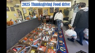 2025 Thanksgiving Food drive