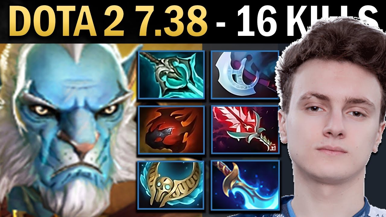 Phantom Lancer Gameplay Miracle with 16 Kills and Bloodthorn - Dota 2 7 ...