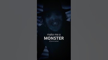 Make yourself into a monster - short after effects tutorial #creepy #tutorial #monster #creeper