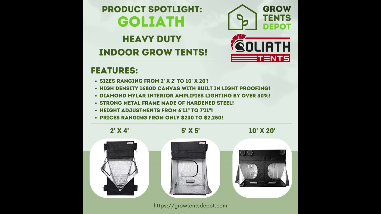 Introducing Goliath Grow Tents