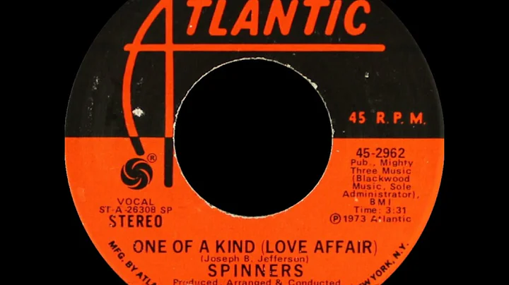 The Spinners - One Of A Kind (Ronnie B's Love Affair Mix)